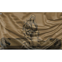 Baby Baphomet And Mother Flag