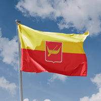 Flag and Coat of Arms of Łódź - Flag Republic