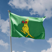 Boxing Kangaroo Flag, Australia - Flag Republic