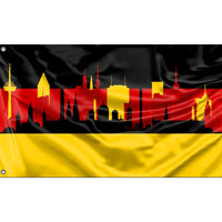Berlin Skyline Flag