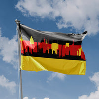 Berlin Skyline Flag