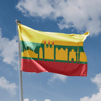 Vilnius Skyline Flag - Flag Republic