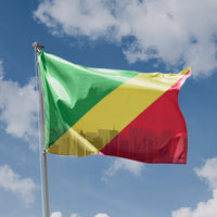 Brazzaville Skyline Flag