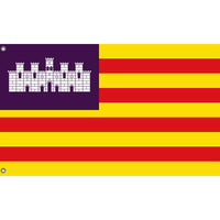 Flag of the Balearic Islands - Flag Republic