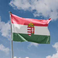 Flag of Hungary with Coat of Arms, Protest Flag
