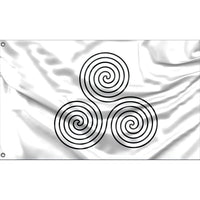 Triskelion Flag