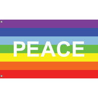 Rainbow Peace, Protest Flag