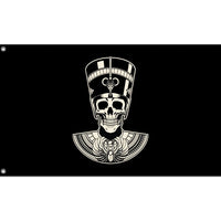 Egyptian Queen Skull Flag | - Flag Republic