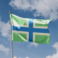 The Severn Cross, the County Flag of Gloucestershire - Flag Republic