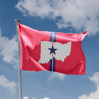 Flag of Union City, Indiana - Flag Republic