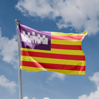 Flag of the Balearic Islands - Flag Republic