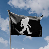 Black Bigfoot Flag - Flag Republic