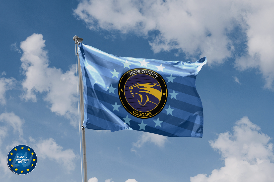 Hope County Cougars Flag