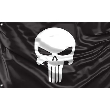 The Punisher Inspired Flag