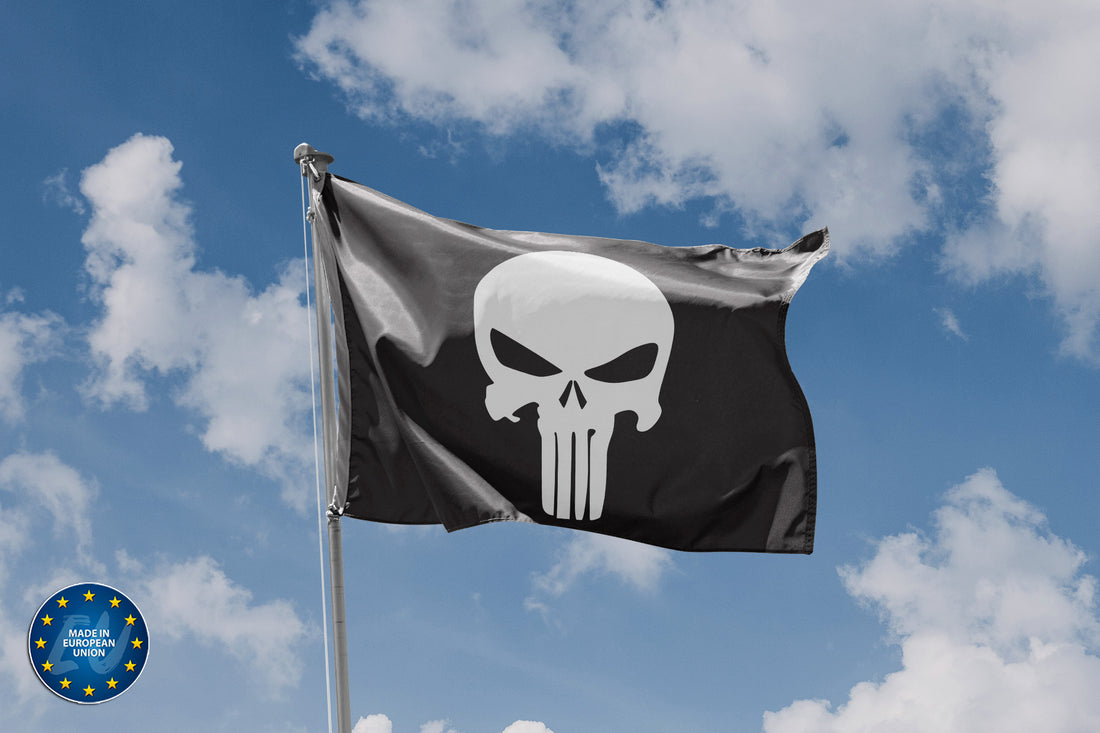 The Punisher Inspired Flag