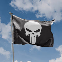 The Punisher Inspired Flag