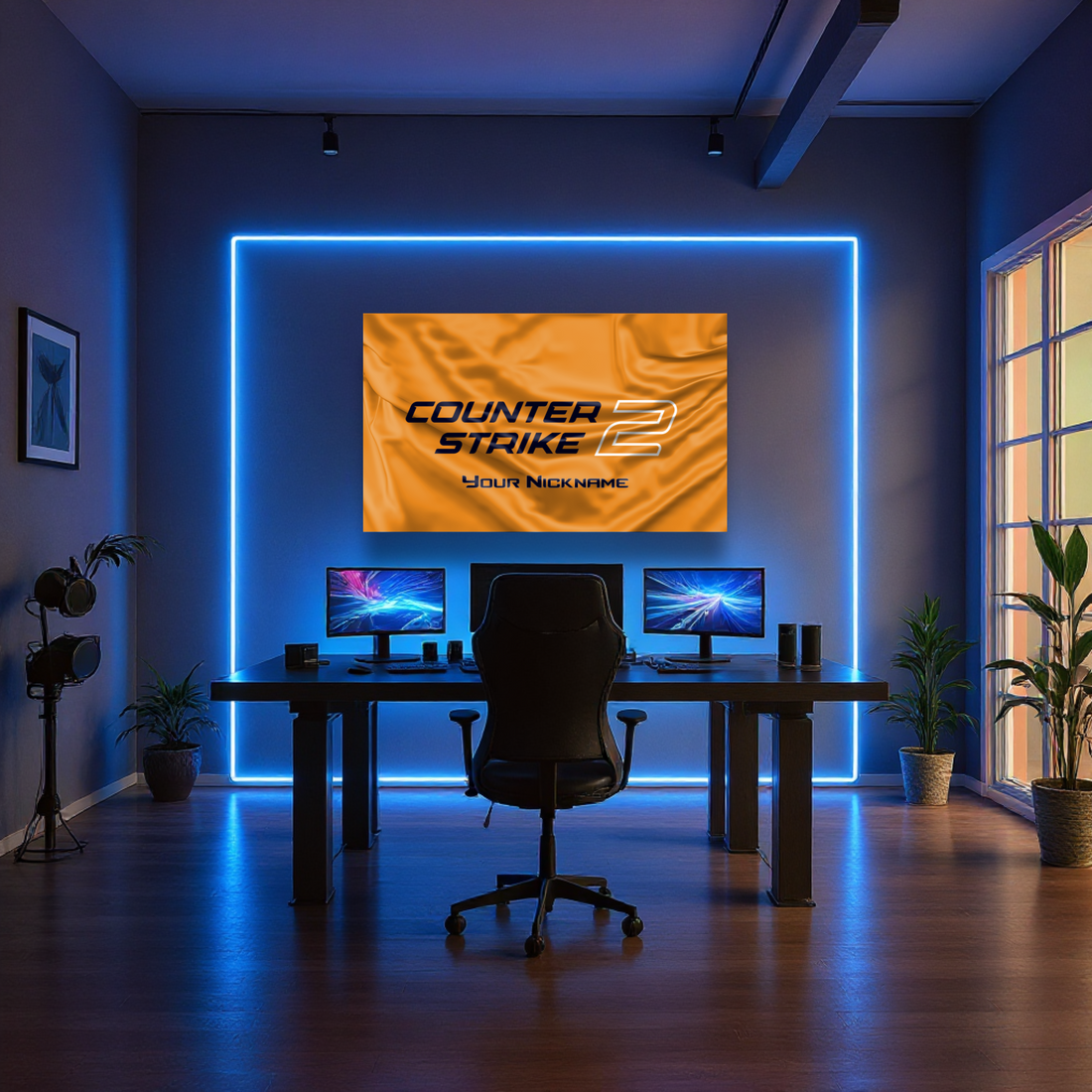 Counter Strike 2 your Nickname Original Flag