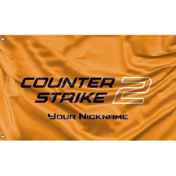 Counter Strike 2 your Nickname Original Flag