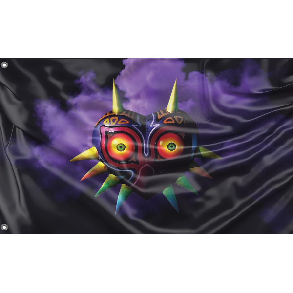 The Legends of Zelda Majora's Mask Flag