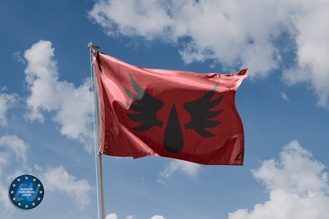 Warhammer Inspired Blood Angels Flag