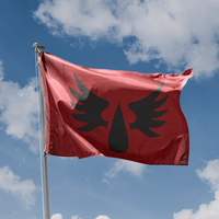 Warhammer Inspired Blood Angels Flag