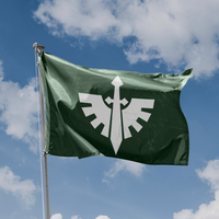 Warhammer Inspired Dark Angels Flag