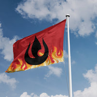 Avatar Inspired Fire Nation Flag