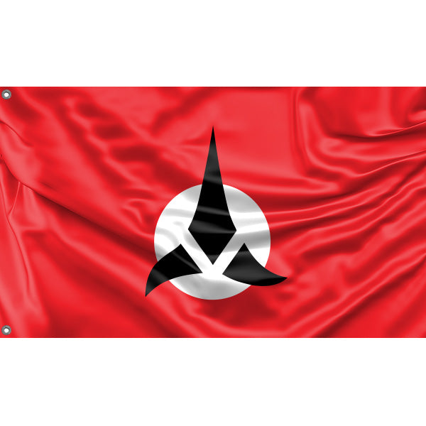 Star Trek Inspired Klingon Flag