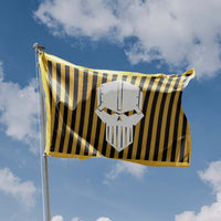 Warhammer Inspired Iron Warriors Flag