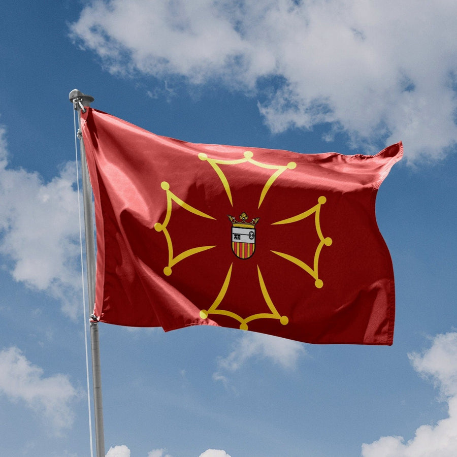 Flag of Val d'Aran, Catalonia - Flag Republic