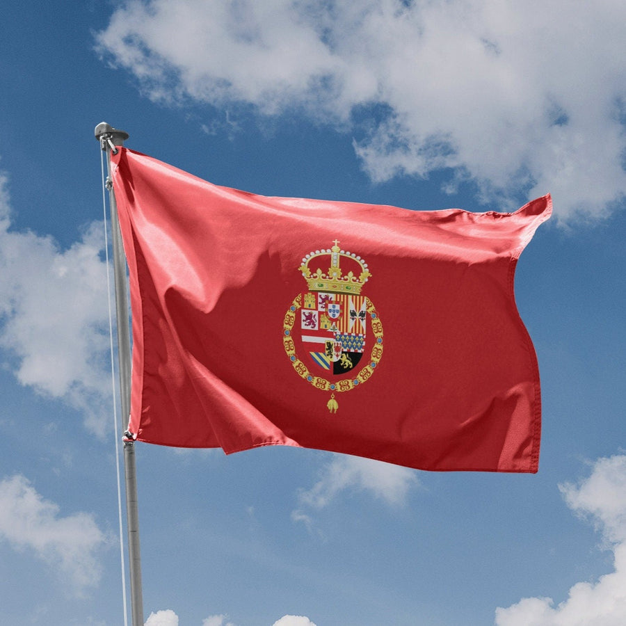 Royal Flag of the House of Habsburg in Spain