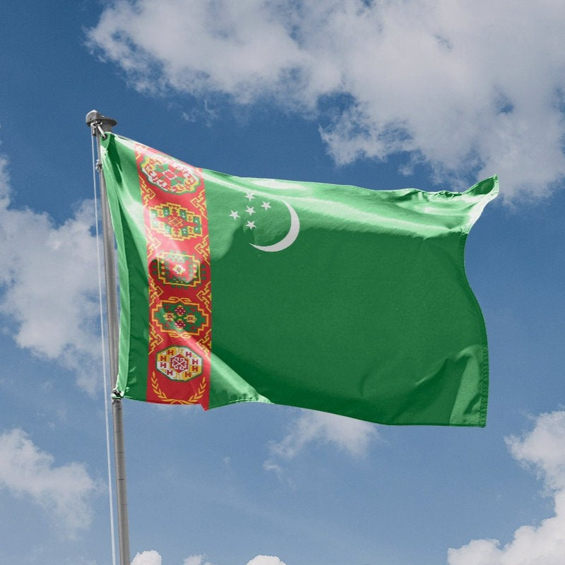 Flag of Turkmenistan