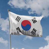 Seoul Skyline Flag - Flag Republic