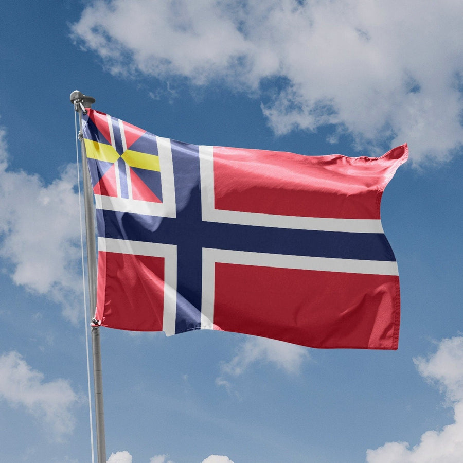 Norway Union Flag 1844 - Flag Republic