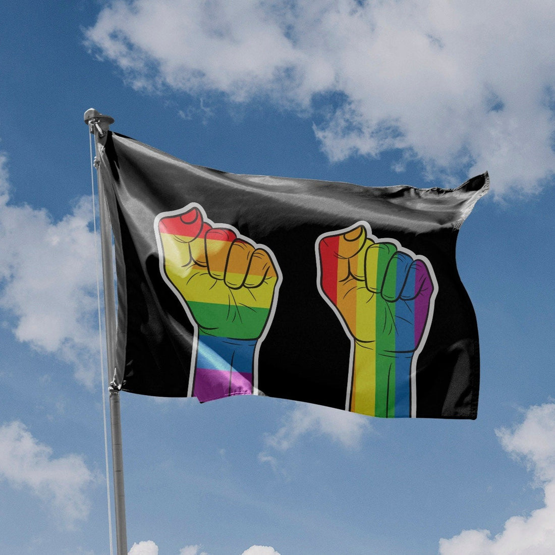 LGBT Pride Strong Love Flag