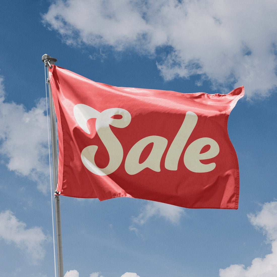 Big Sale Sign Flag