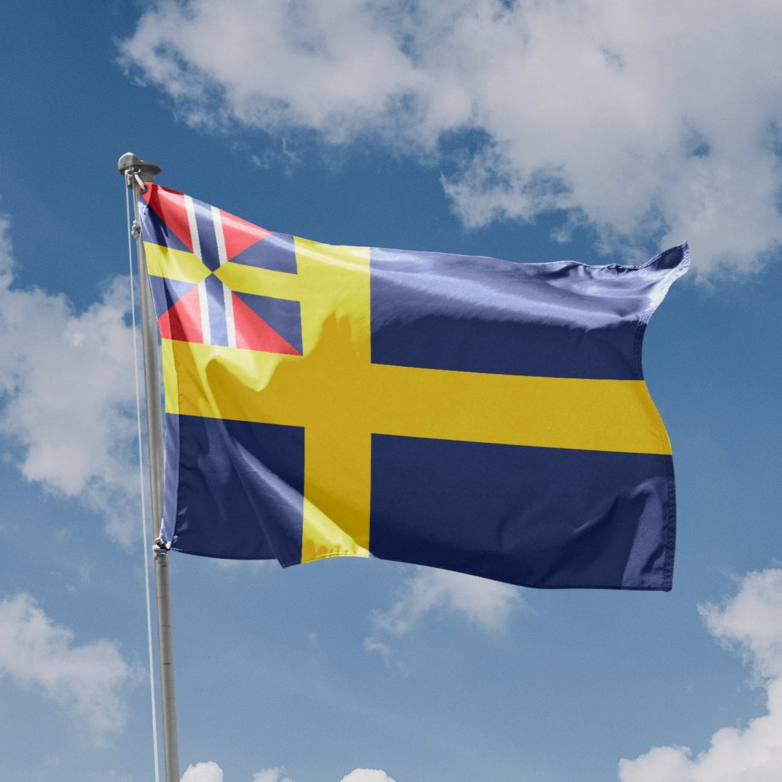 Swedish civil ensign (1844–1905) Flag