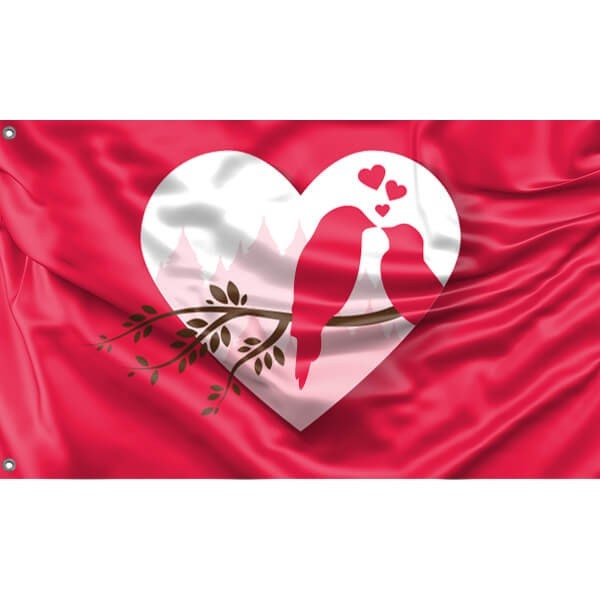 Saint Valentine's Day Flag III