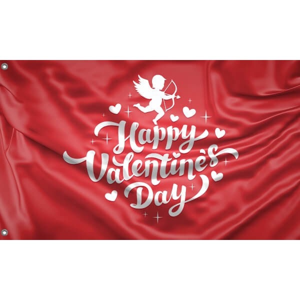 Saint Valentine's Day Flag IV