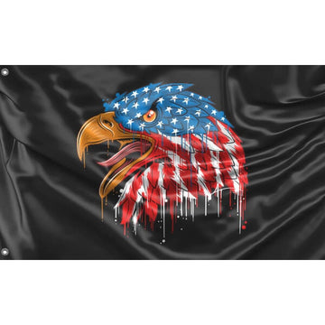 Patriotic American Eagle Flag - Flag Republic