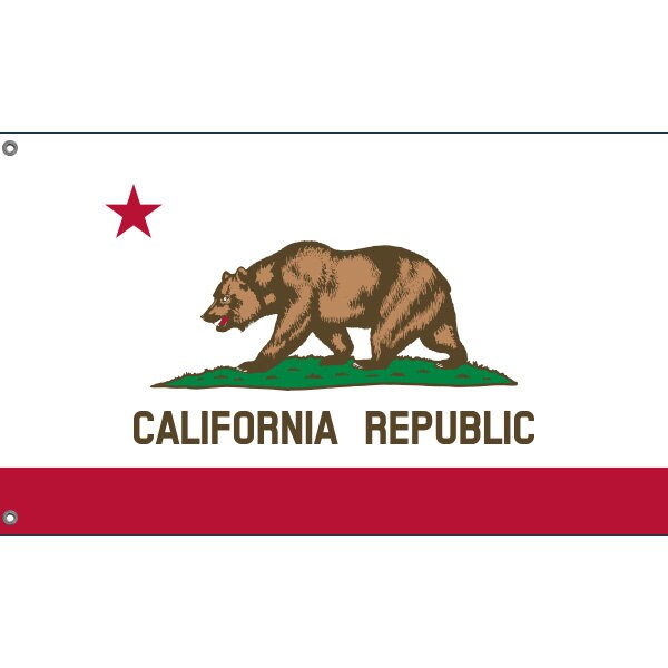 California State Flag - Flag Republic