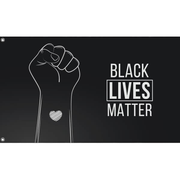 Black Lives Matter Flag