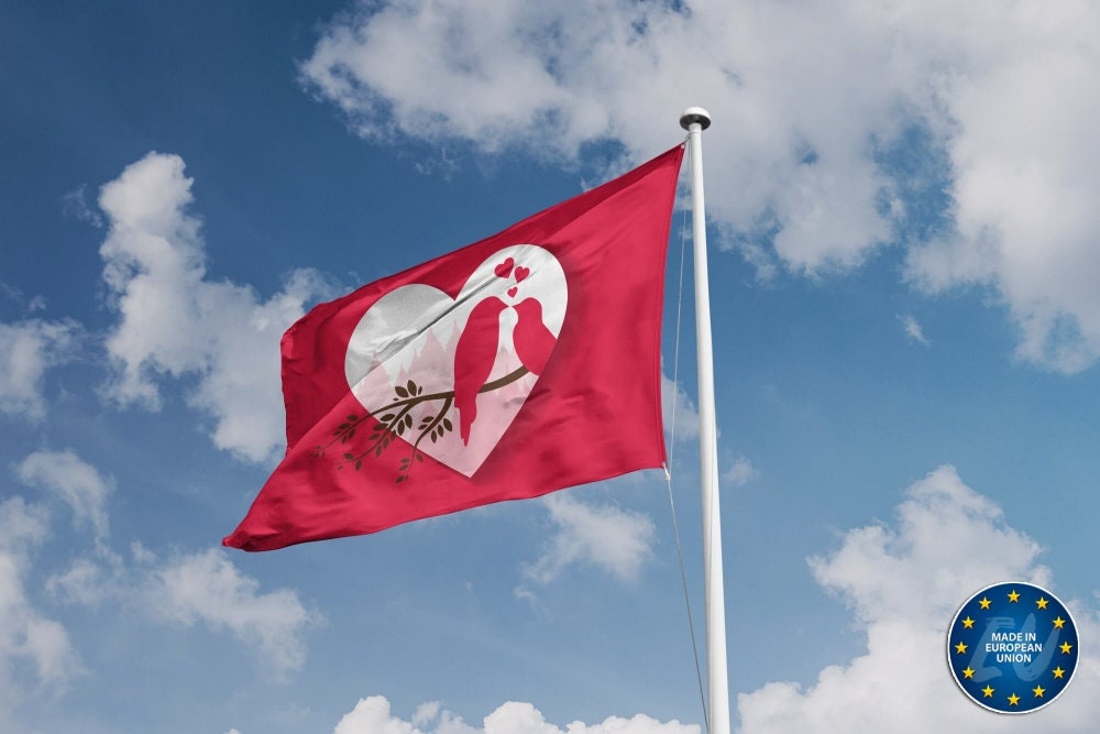 Saint Valentine's Day Flag III