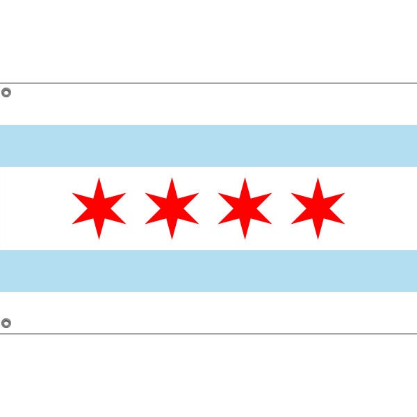 Chicago City Flag