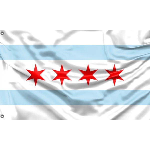 Chicago City Flag