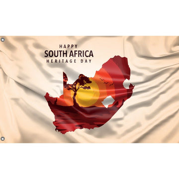 South Africa Heritage Day Flag II - Flag Republic