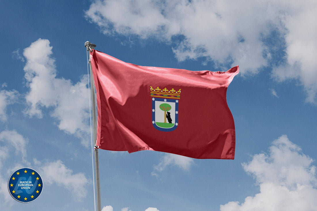 Madrid City Flag - Flag Republic