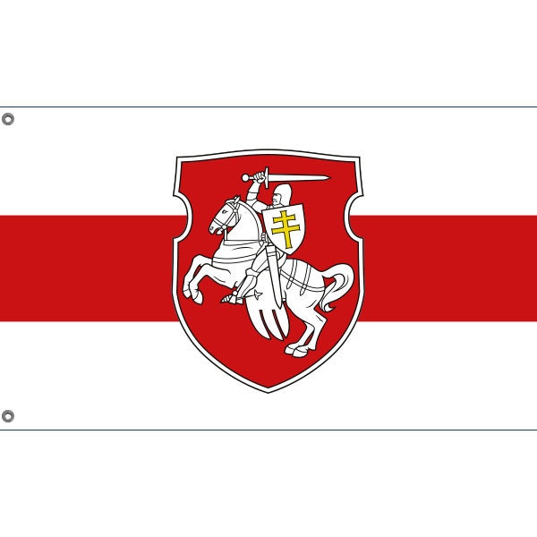 Historical Belarus The Pahonia Flag II - Flag Republic