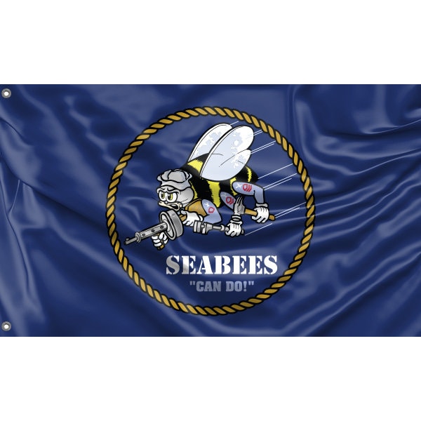 U.S. Navy SeaBees Flag