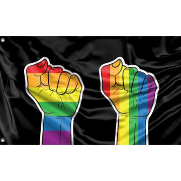 LGBT Pride Strong Love Flag